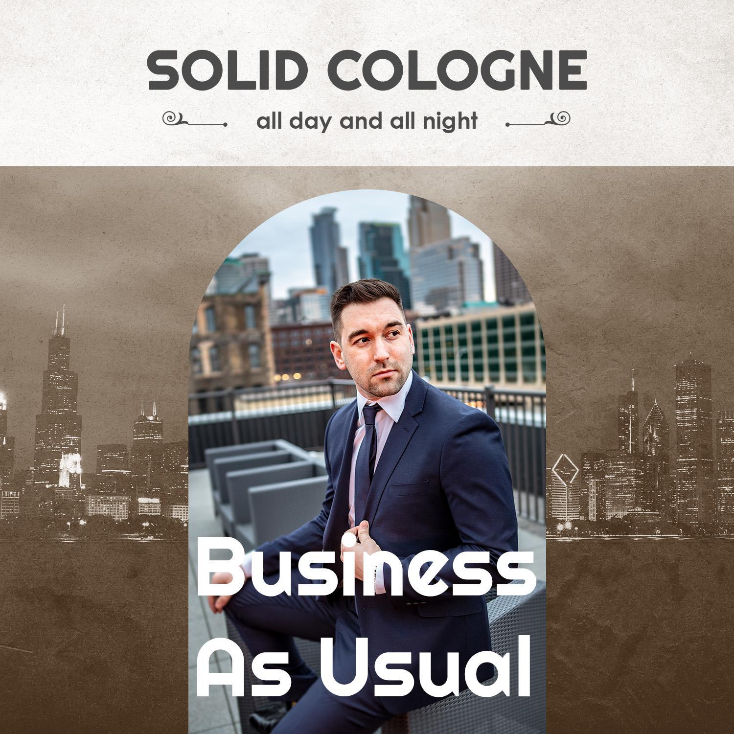 The Man Brand’s Solid Cologne for Men - Travel Size Natural Solid Men’s Cologne - Men's Fragrance Solid Cologne - Convenient Pocket Size