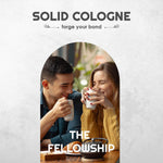 The Fellowship Solid Cologne Sample Set - Pack of 4 - Vintage Slide Tin - 0.75 Ounce Each