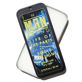 Life of the Party Solid Cologne - Vintage Slide Tin - 0.75 Ounce