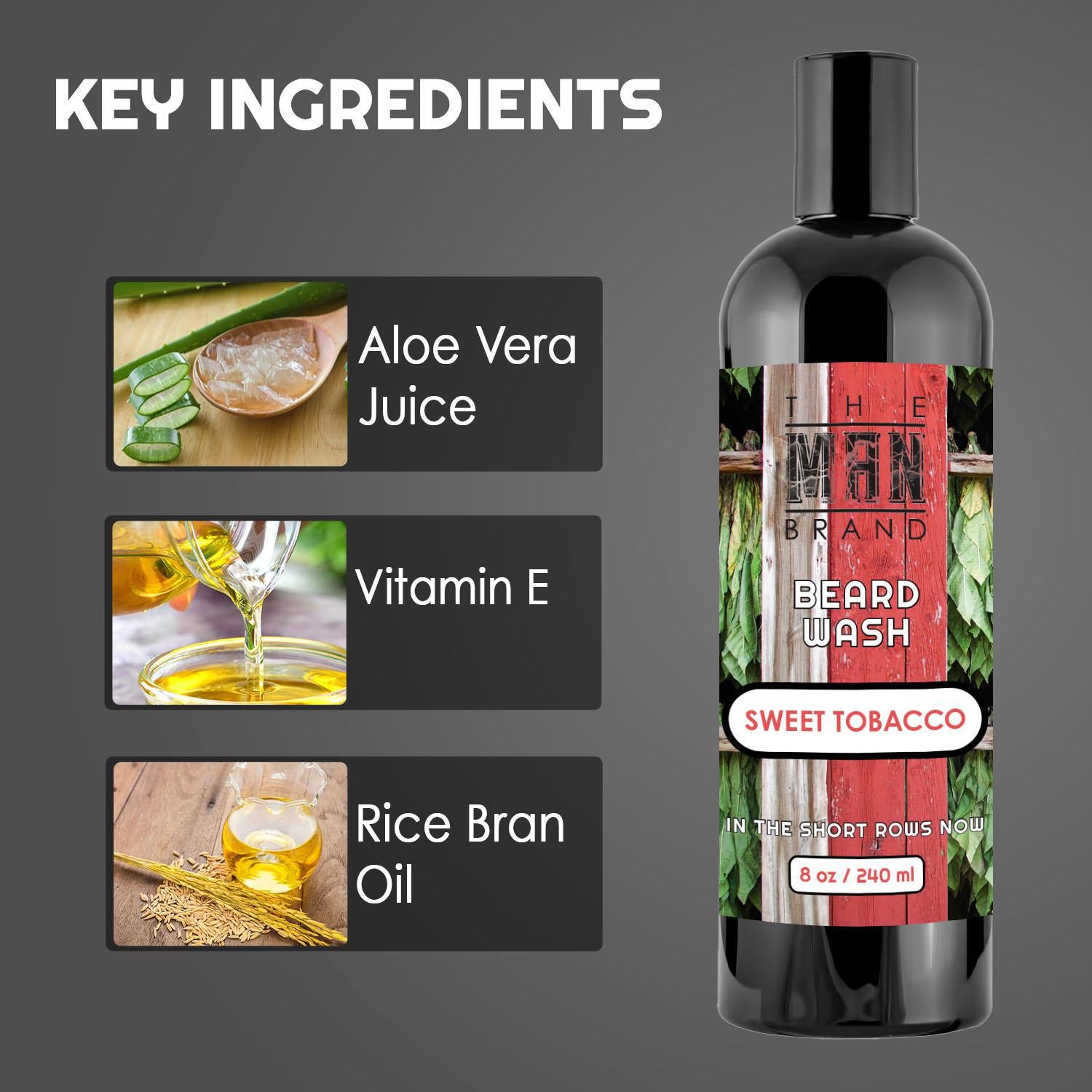 Sweet Tobacco Beard Wash - 8 oz