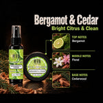 Bergamot and Cedar Daily Grooming Collection