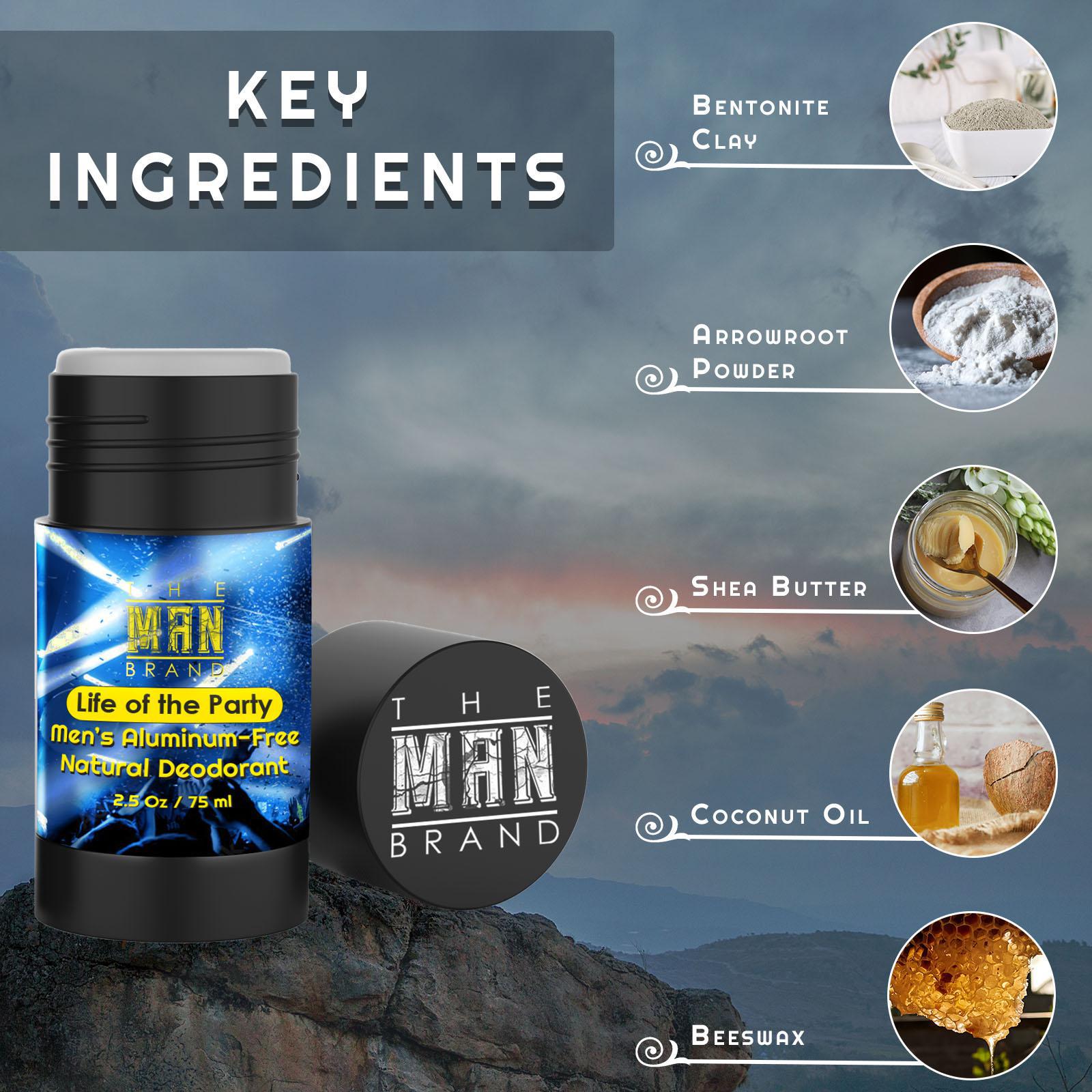 Life of the Party Natural Aluminum-Free Deodorant