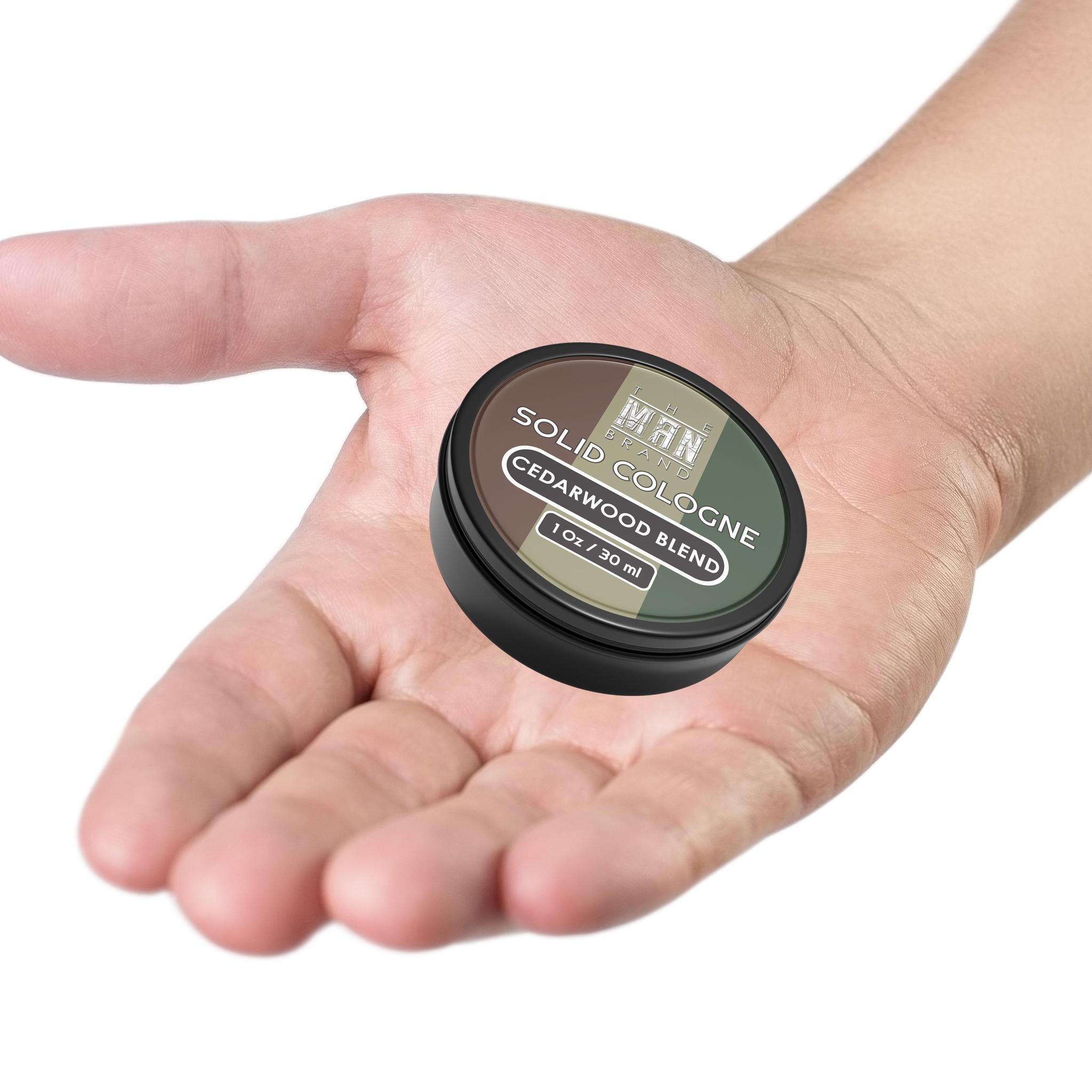 Cedarwood Blend Solid Cologne - 1 Ounce