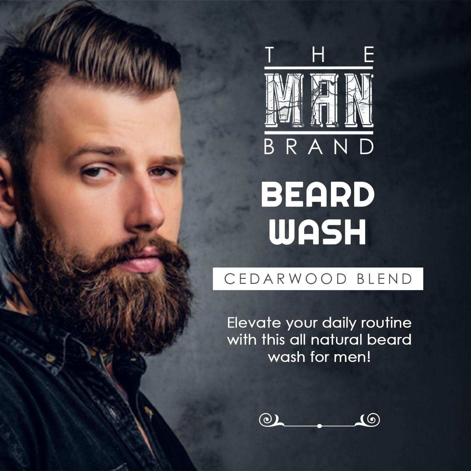 Cedarwood Blend Beard Wash - 8 oz