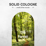 The Forest Solid Cologne Sample Set - Pack of 3 - Vintage Slide Tin - 0.75 Ounce Each