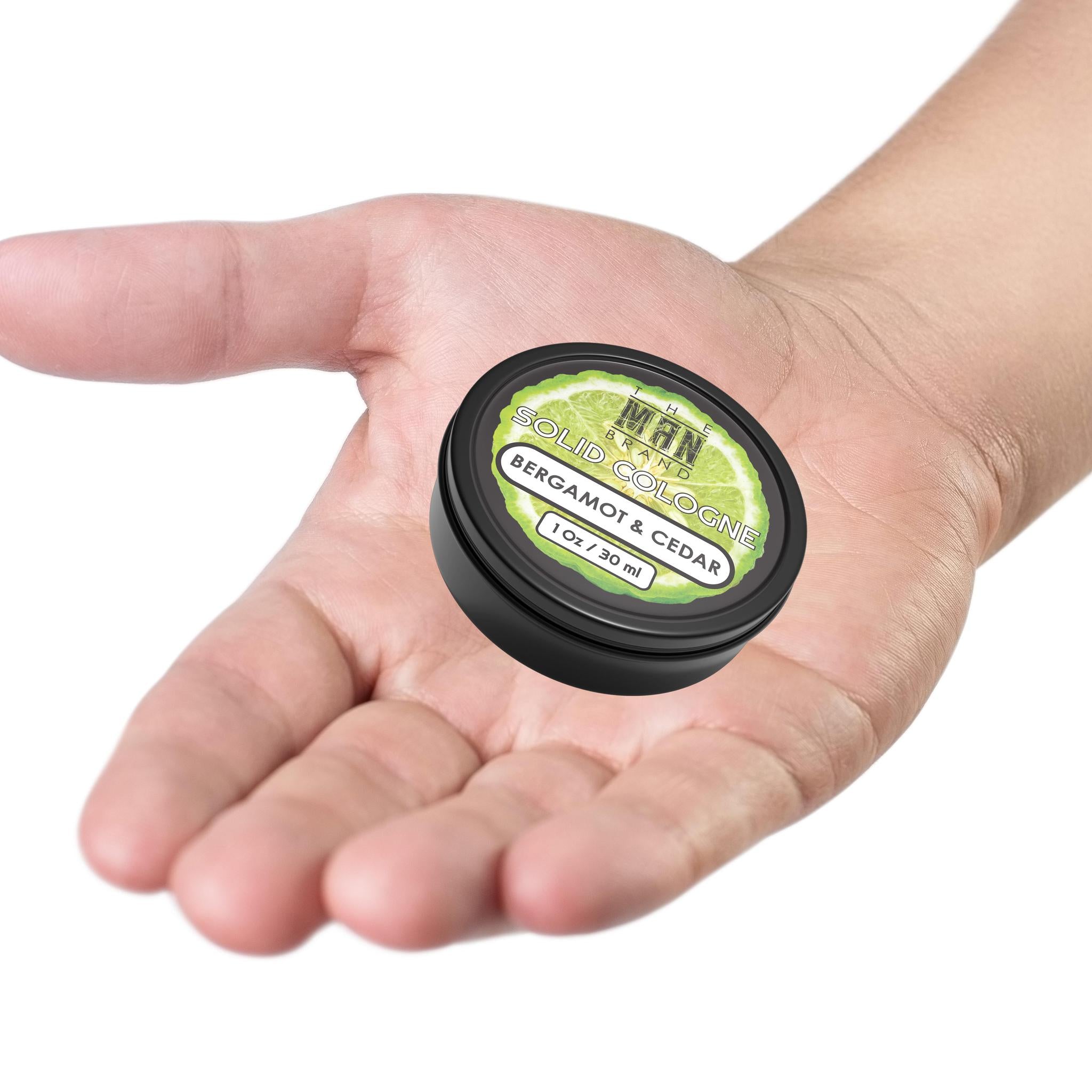 Bergamot and Cedar Solid Cologne - 1 Ounce