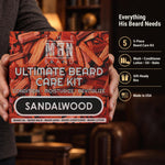 Sandalwood Ultimate Beard Kit gift for him