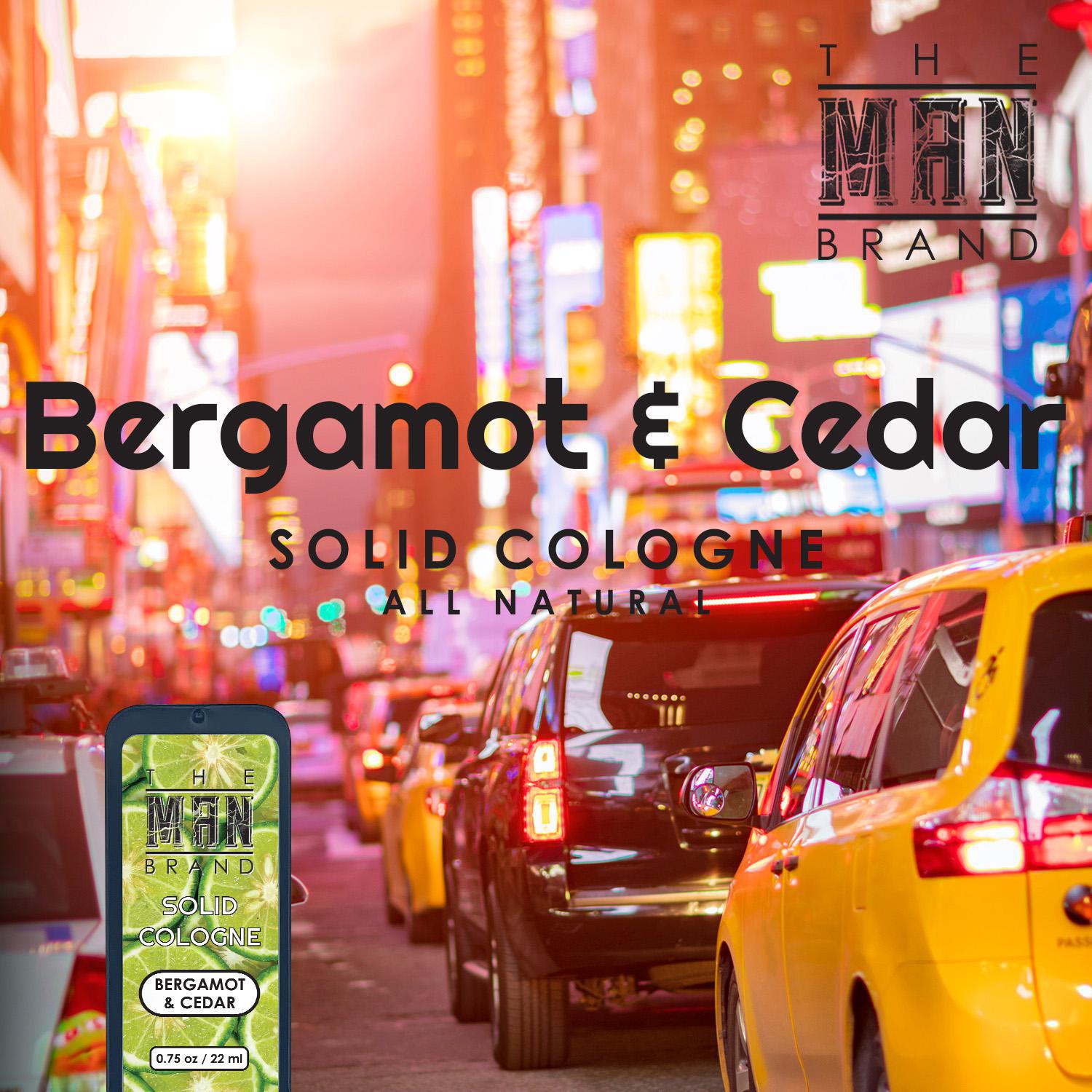 Bergamot and Cedar Solid Cologne - 0.75 oz