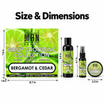 Bergamot and Cedar Daily Grooming Collection