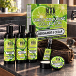 Bergamot and Cedar Daily Grooming Collection