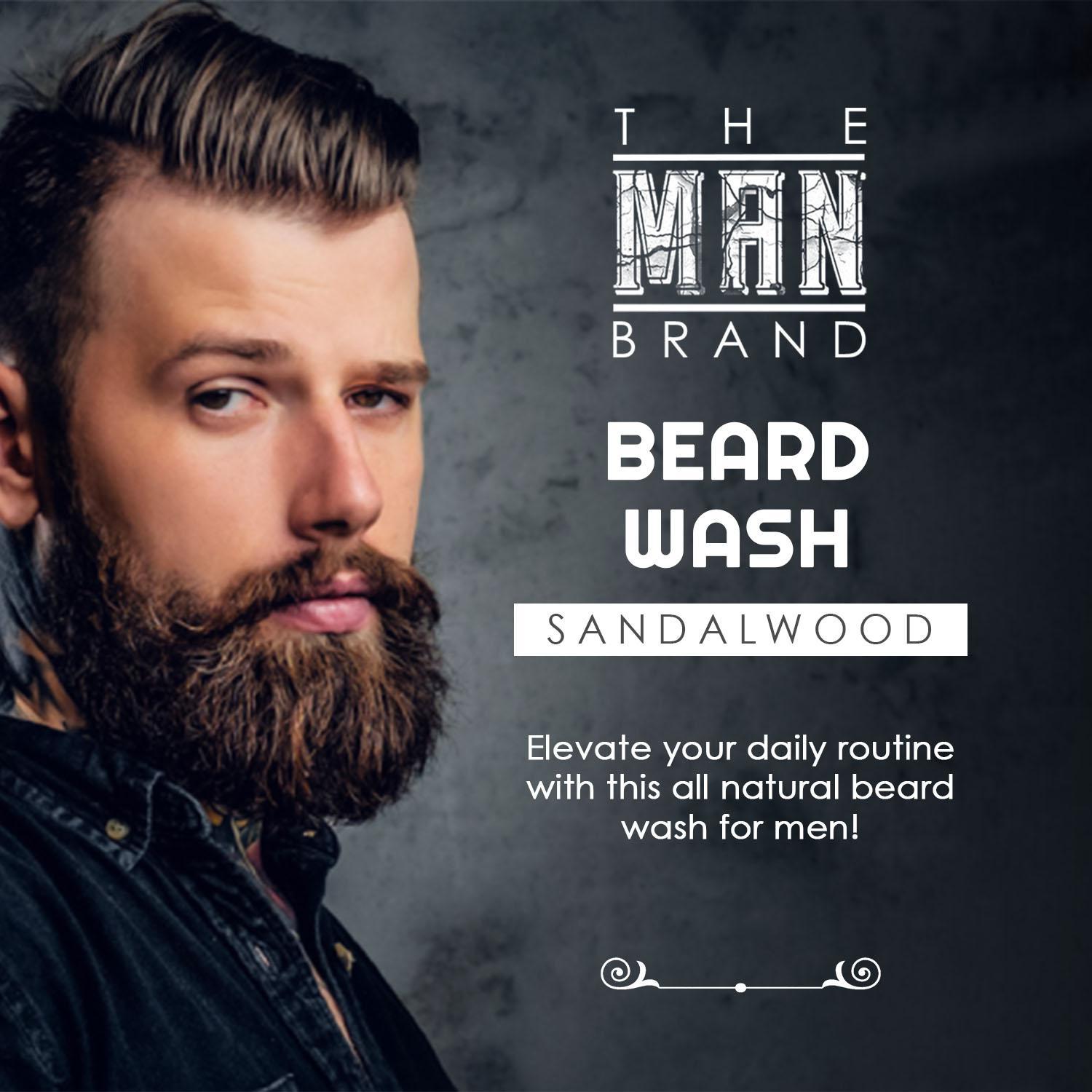 Sandalwood Beard Wash - 8 oz