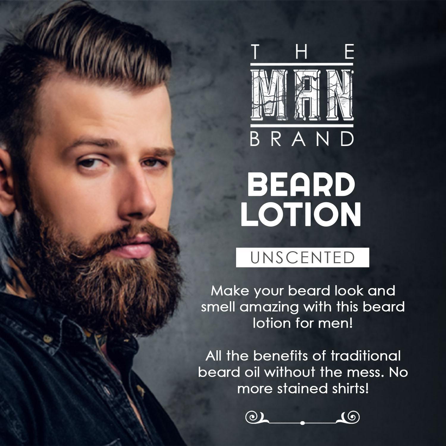Unscented Beard Lotion - 8 oz