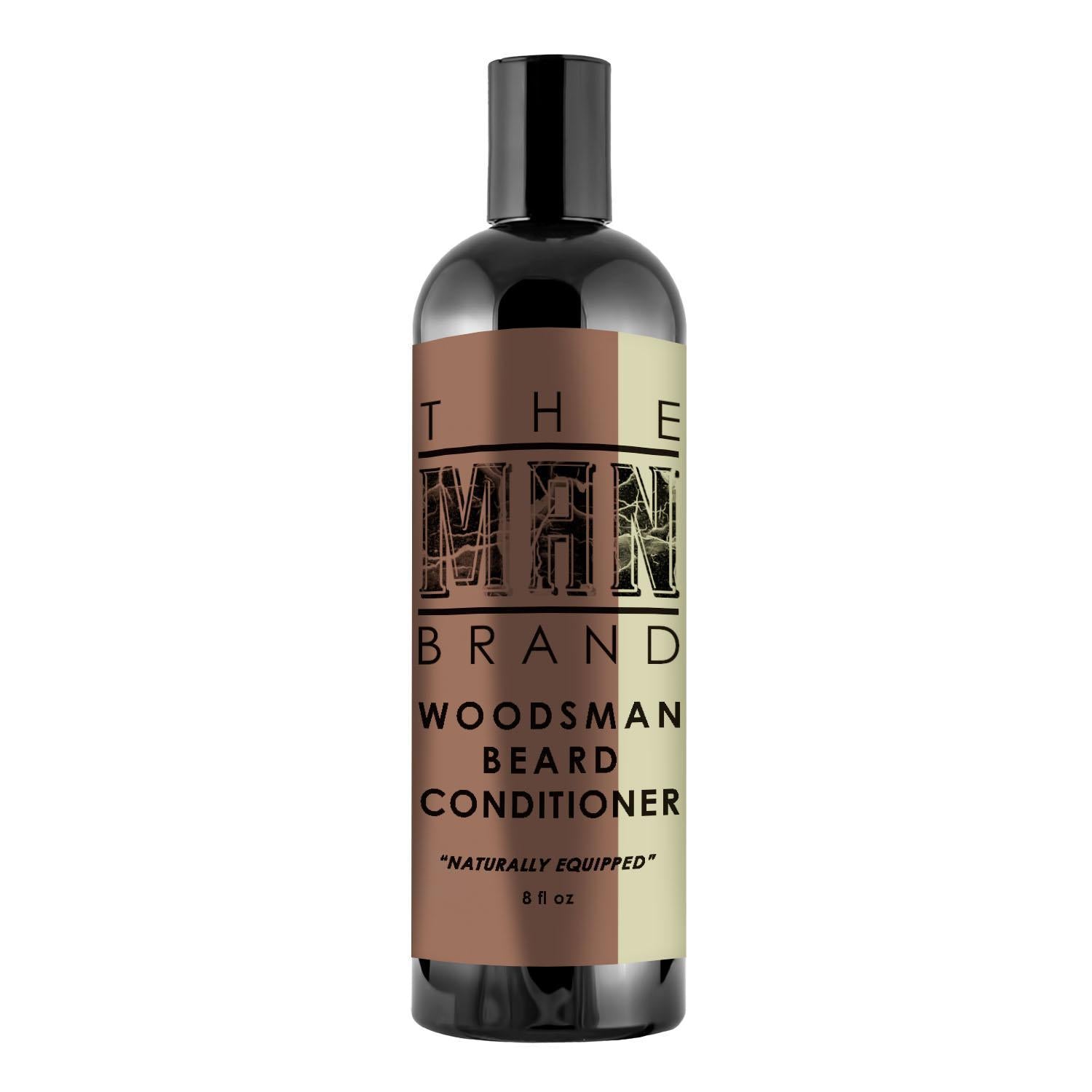 The Man Brand's Beard Conditioner For Men - Castor Oil Beard Conditioner For Frizzy Beards - Scented Beard Conditioner With Avacado Oil