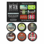 Solid Cologne 6 Pack Variety Set - 1 Ounce