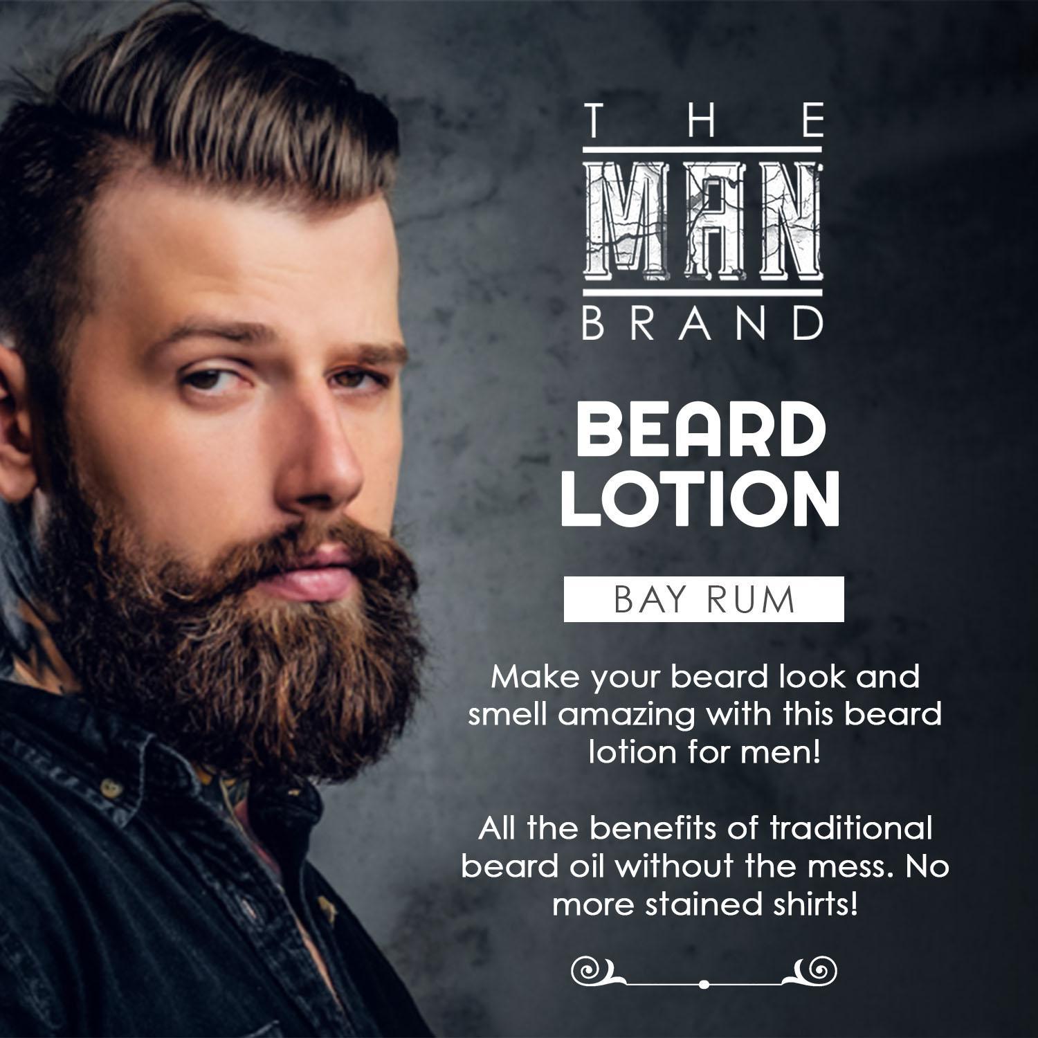 Bay Rum Beard Lotion - 8 oz