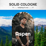 Aspen Solid Cologne - Vintage Slide Tin - 0.75 Ounce