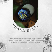 Load image into Gallery viewer, The Man Brand Beard Balm Sample Pack for Men - Natural Beeswax Based Conditioning Balm For Beard Care - Scented Beard Balm For Styling in a Round Screw Top Tin
