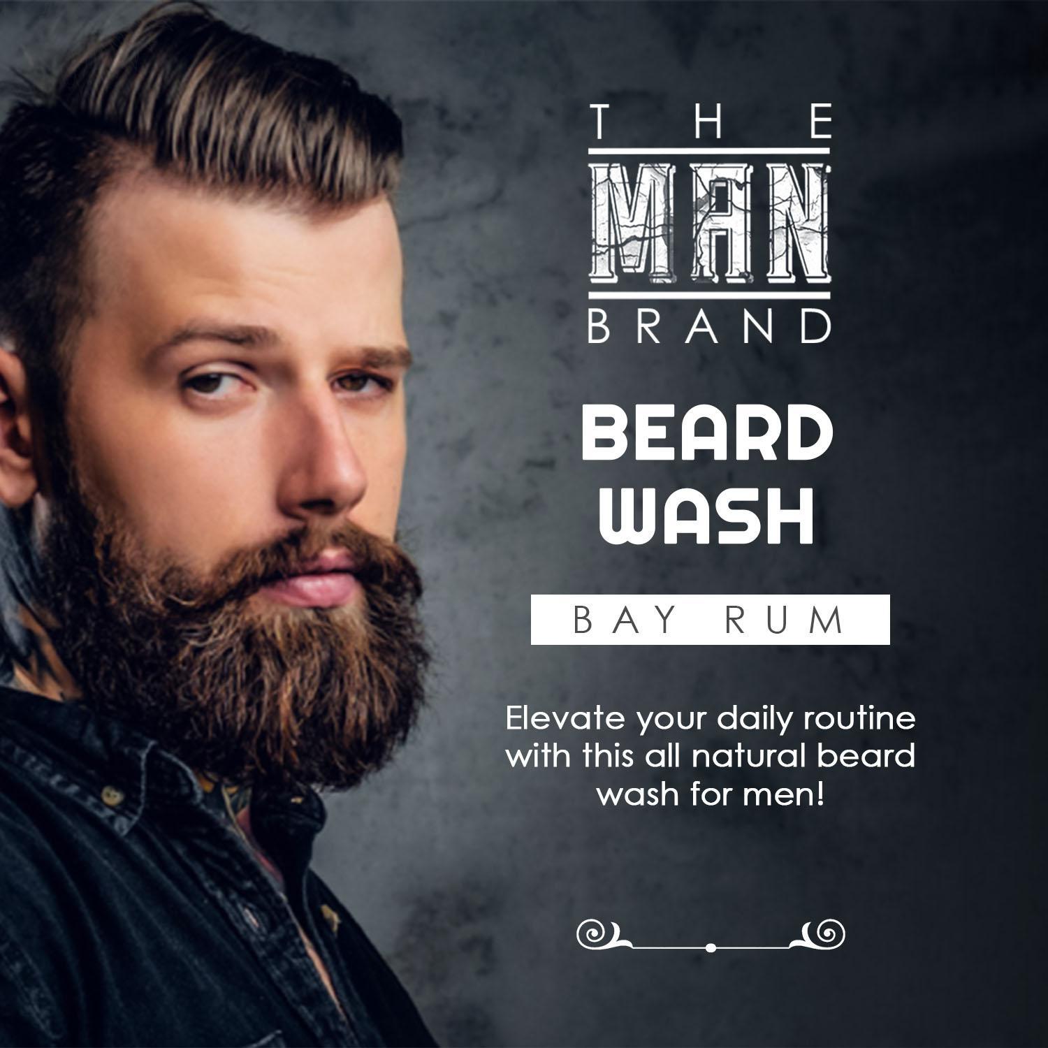 Bay Rum Beard Wash - 8 oz