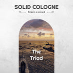 The Triad Solid Cologne Sample Set - Pack of 3 - Vintage Slide Tin - 0.75 Ounce Each