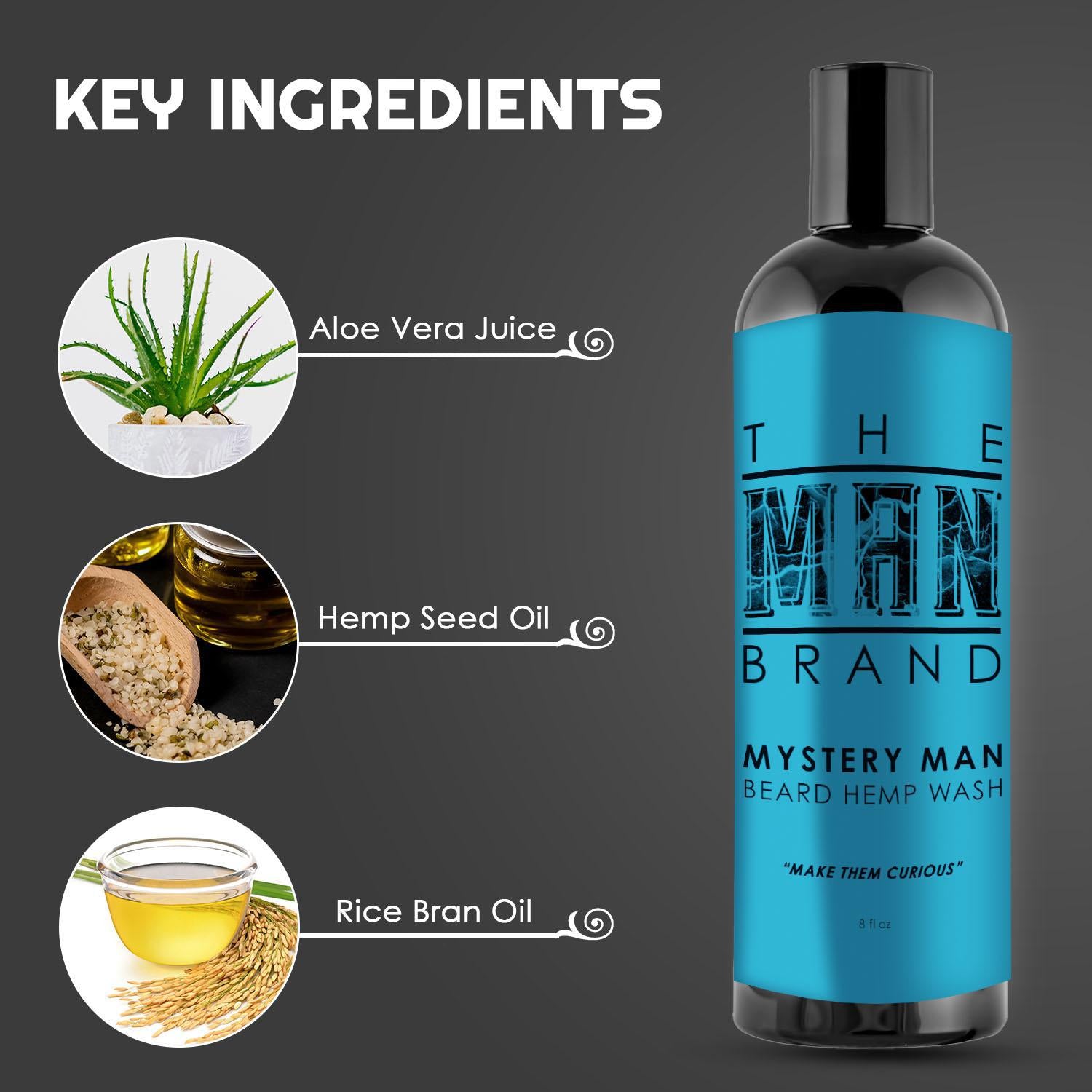 Beard Wash and Conditioner Kit for Men