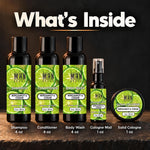 Bergamot and Cedar Daily Grooming Collection