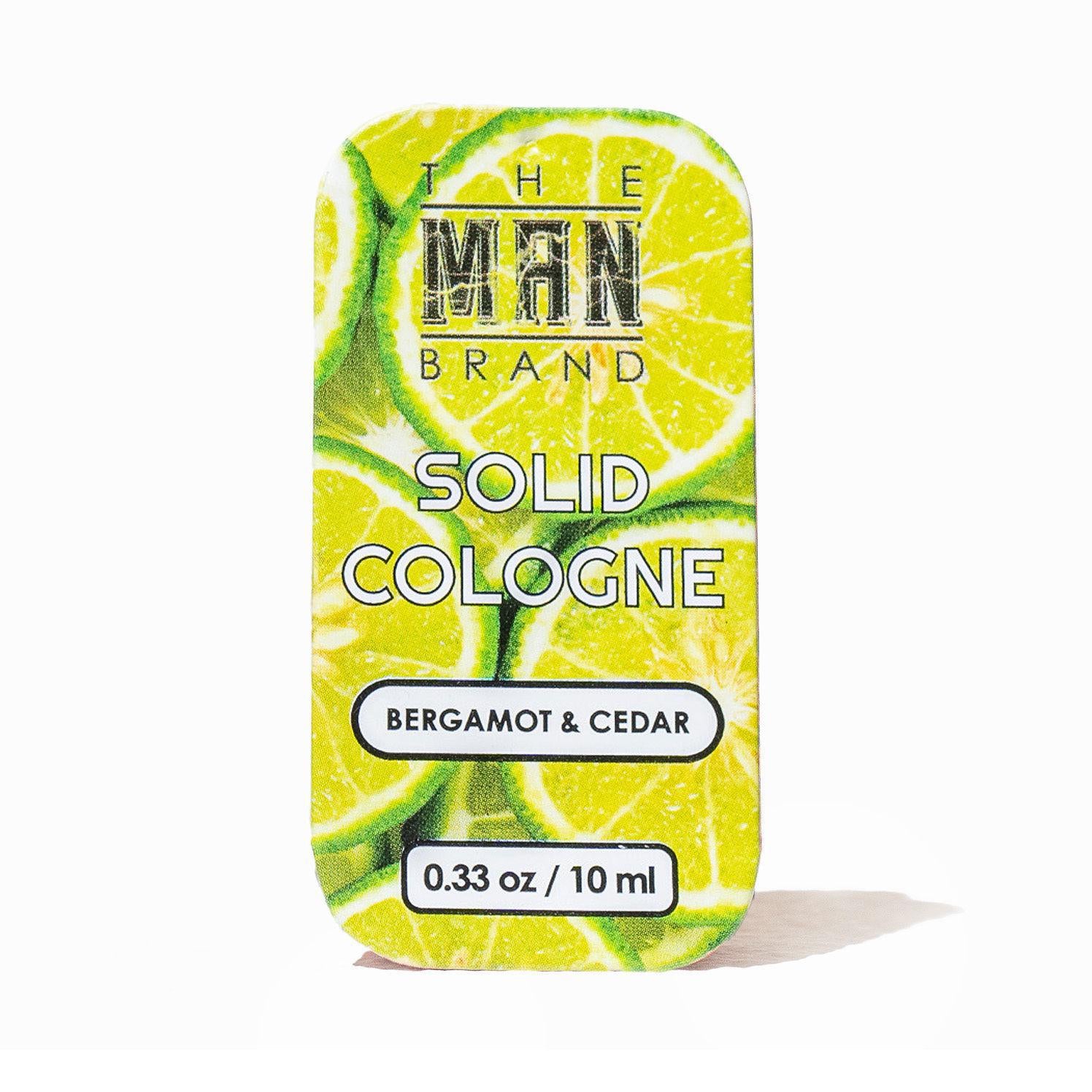 The Man Brand’s Solid Cologne - Bergamot and Cedar, Sandalwood, Sweet Tobacco - 0.33  oz each