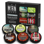 Solid Cologne 6 Pack Variety Set - 1 Ounce