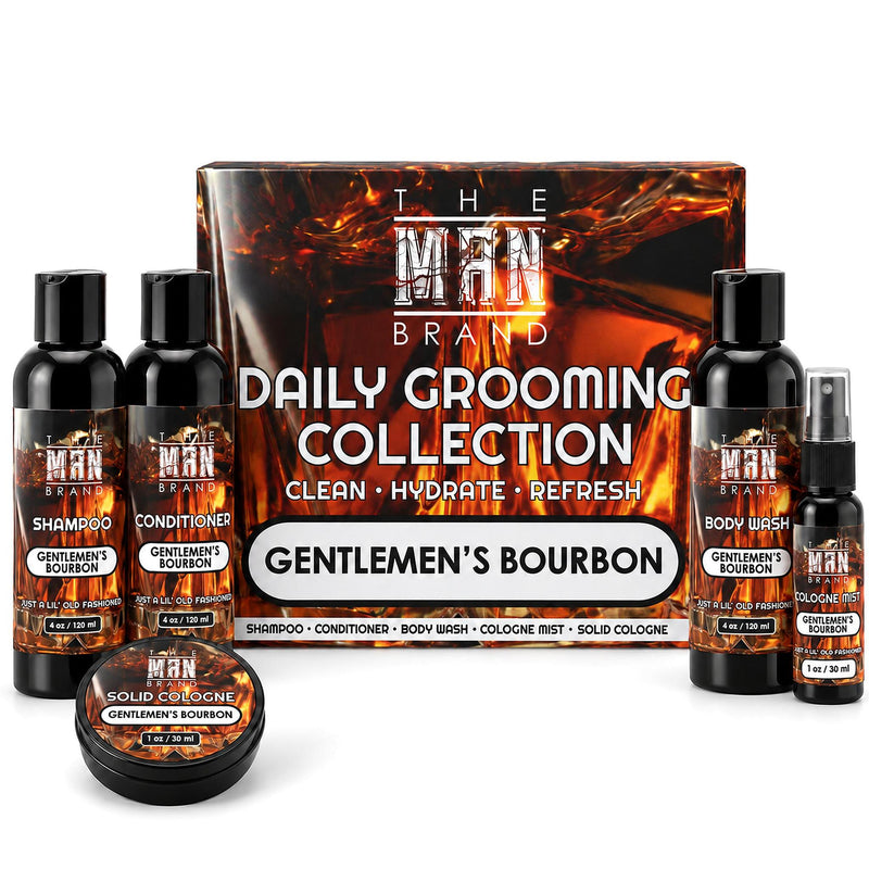 Gentlemen's Bourbon Daily Grooming Collection