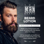 Bergamot and Cedar Beard Lotion - 8 oz