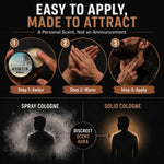 Solid Cologne 6 Pack Variety Set - 1 Ounce
